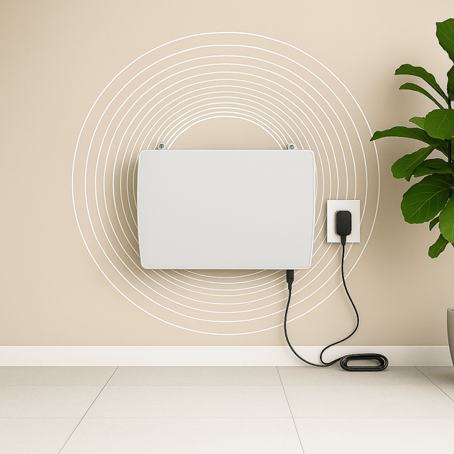 Dispositivo ATE contra la humedad en las paredes